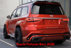 Toyota Fortuner Baru 2026, SUV Tangguh, Warna Merah Makin Melawan di Pasaran