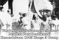 Tidak Seperti Sekarang, Pengibar Bendera Pada Proklamasi Kemerdekaan 1945 Hanya 3 Orang
