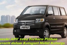 Suzuki APV 2024 Terbaru: Pilihan Favorit dalam Kategori Mobil Keluarga