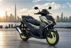 Penampakan WMOTO Griffin 205, Skutik Sporty Ala Yamaha Aerox yang Dijual Rp38 Jutaan