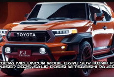 Segera Meluncur Mobil Baru SUV Ikonik FJ Cruiser 2025, Salip Posisi Mitsubishi Pajero