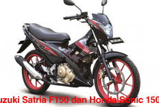 Persaingan Sengit Segmen Motor Bebek, Suzuki Satria F150 dan Honda Sonic 150R! Mana yang Lebih Unggul?