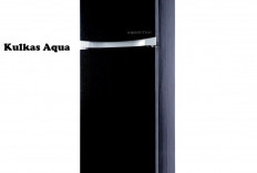 Review Kulkas Aqua, Berdesain Stylish dan Fitur Lengkap Harganya Cuma Segini!