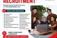 PT HM Sampoerna Tbk Buka Lowongan Kerja, Banyak Posisi Dibutuhkan Cek Informasi Lengkapnya!
