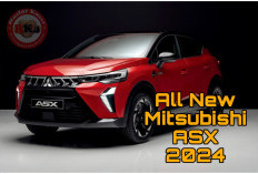Cucu Pajero Sport, All New Mitsubishi ASX 2024 Tampil Lebih Garang 