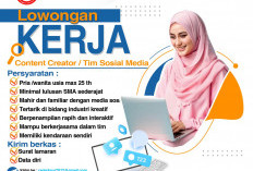 BURUAN! Kini Ada  Loker Content Creator dan Tim Sosial Media di Radar Kaur