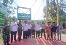 Jembatan Garuda Diresmikan, Kasdim 0408/BS: Untuk Memudahkan Masyarakat