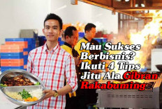 Mau Sukses Berbisnis? Ikuti 4 Tips Jitu Ala Gibran Rakabuming