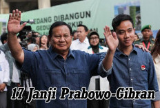 Yuk Ingat Kembali, Ini 17 Janji Prabowo  dan Gibran Saat Kampanye Pilpres 2024