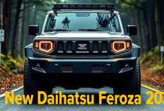 Daihatsu Feroza 2025 Mesin Canggih Nan Tangguh, Namun Hemat Bahan Bakar