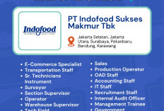SMA/SMK, D3 hingga S1 Merapat PT Indofood Sukses Makmur Buka Lowongan Kerja, Ini Kualifikasinya!