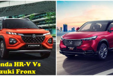Sama-sama Mobil Populer, Perbandingan Honda HR-V Vs Suzuki Fronx, Mana Lebih Oke