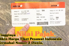 Tingginya Nilai Pajak, Bikin Harga Tiket Pesawat Indonesia Termahal Nomor 2 Dunia, Benarkah? 