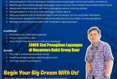 LOKER! Staf Penagihan Lapangan di Nusantara Bakti Group Kaur Bintuhan Gaji UMK