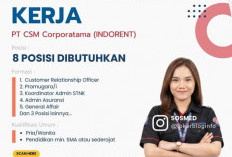 PT CSM Corporatama Buka Lowongan Pekerjaan untuk 8 Posisi, Cek di Sini Jika Tertarik!