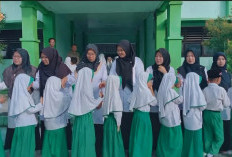 Hari Kedua Masuk Sekolah, MIN 1 Kaur Halalbihalal