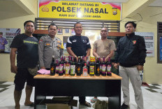 Pekat Nala I-2026, Polsek Nasal Amankan Puluhan Botol Miras Berbagai Merk 