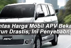 Pantas Harga Mobil APV Bekas Turun Drastis, Ini Penyebabnya