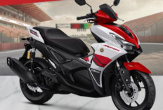 Musim Hujan Pakai Yamaha Aerox Alpha, Berani Jalan Licin