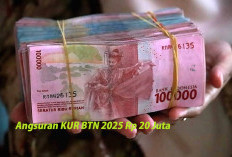 Dijamin Aman di Kantong, Segini Angsuran KUR BTN 2025 Rp 20 Juta!