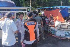 Pedagang Berjualan di Dalam Taman Merdeka BS Kembali Ditertibkan, Membandel Sanksi Tegas Menanti