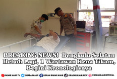 BREAKING NEWS!  Bengkulu Selatan Heboh Lagi, 1 Wartawan Kena Tikam, Begini Kronologisnya