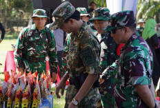 Pembukaan TMMD ke-124, Masyarakat Bersyukur Kodim 0408/BS Laksanakan Pengobatan Gratis