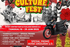 Gembarakan Terbaru! Honda Culture Fest 2026 Tawarkan Promo, Potongan Angsuran Rp 150 Ribu