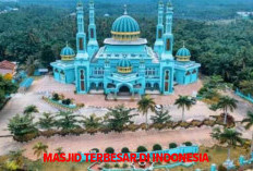 Masjid Terbesar di Indonesia Ada di Kota Minyak Dumai, Tempat Impian Persinggahan Musafir