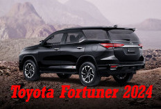 Toyota Fortuner 2024 Tampil dengan Wajah   Baru, Simak di Sini Informasi Detailnya