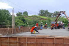 Tinggal Finishing, Proyek Jembatan Sekunyit Kecil Ditarget Mei Bisa Dilewati