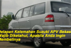 Delapan Kelemahan Suzuki APV Bekas Wajib Diketahui, Apabila Anda Ingin Membelinya