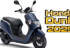 Honda Dunk 2025 Desain Minimalis, Cocok Digunakan Sehari-Hari 