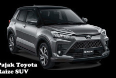 Toyota Raize SUV Kompak dengan Desain Modern, Segini Besaran Pajaknya!