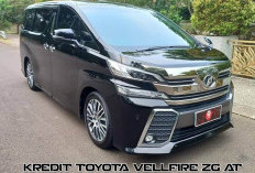 MPV Favorite Keluarga dengan Fitur Canggih! Cek Simulasi Kredit Toyota Vellfire ZG AT 2013