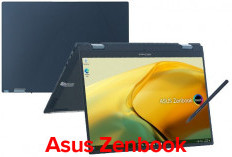 Asus Zenbook 14 Flip OLED yang Memukau,  Harga Kompetitif dan Layar Konvertibel 