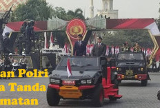 7 Satuan Polri Terima Tanda Kehormatan Nugraha Sakanti dari Presiden RI Jokowi