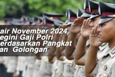 Cair November 2024, Segini Gaji Polri Berdasarkan Pangkat dan  Golongan