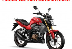 Honda CB150R Streefire 2025 Tampil Ganas, Pemimpin Tak Terbantahkan di Jalanan, Harga Terbarunya Menarik! 