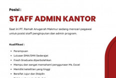 Lowongan Pekerjaan PT. Ramah Anugerah Makmur untuk Posisi Staff Admin Kantor, Khusus Perempuan