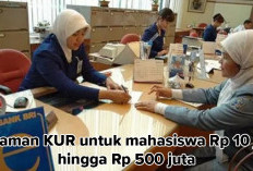 BARU! Pinjaman KUR untuk Mahasiswa, 10 Juta Hingga 500 Juta, Ini Persyaratannya