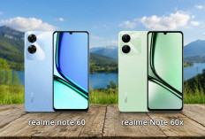 Realme Note 60 dan Note 60x Hadir dengan Baterai 5.000 mAh, Solusinya HP Tangguh 