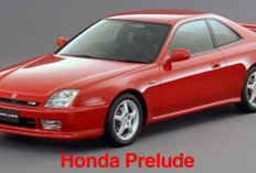 Mengenang Honda Prelude, Mobil Sedan Sport yang Populer Era 1990-an, Kini Jarang Terlihat di Jalanan