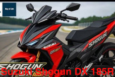 Suzuki Shogun DX 185R Motor Mewah  Bikin Ngiler, Mesin Tangguh dan Lincah