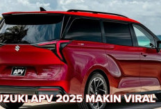 Suzuki APV 2025 Makin Viral, Teknologi Canggih Kokohkan Posisi Sebagai Mobil Keluarga Favorit