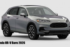 Honda HR-V Baru 2026 : Mesin Bensin 2.0L dan Layar Sentuh 9 Inci