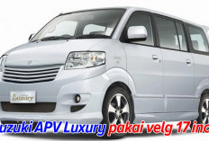 Apa Gak Bahaya, Suzuki APV Luxury Pakai Velg 17 Inch? Ini Jawaban Pengusaha SIS Donny