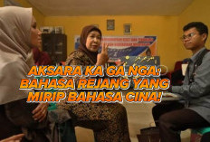 Bahasa Suku Rejang Sukar, Mirip Bahasa Orang Cina