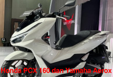 Intip Perbandingan Honda PCX 160 dan Yamaha Aerox, Lebih Unggul Mana, Segini Harga Bekasnya
