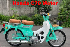 Restorasi Motor Klasik C70 Pakai Mesin Grand Atau Supra X, Hasilnya Seperti Asli 